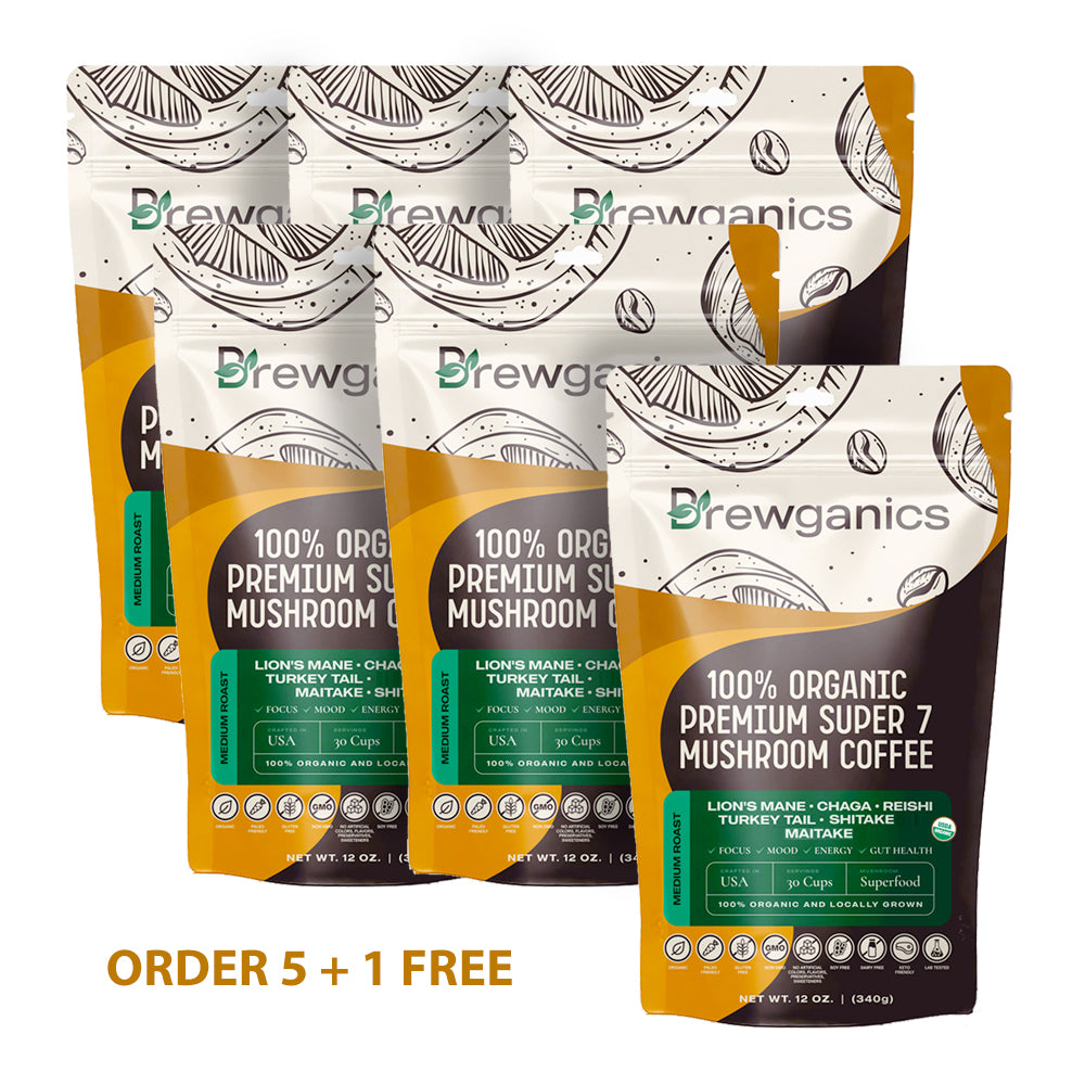 180 Servings Mushroom Coffee